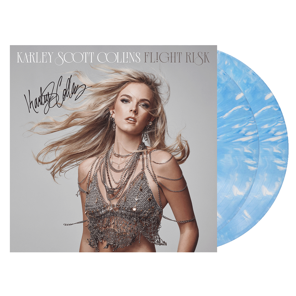 Flight Risk (Flight Risk Blue) - 2LP (Autographed)