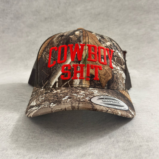 Cowboy Sh!t - Camo Trucker